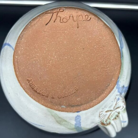 Vintage Studio B Pottery Stoneware Hand Made Pitcher Signed - Picture 8 of 8